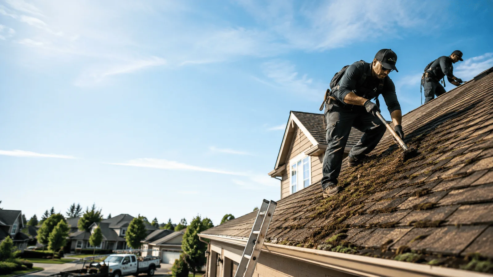 Roof Moss Removal in Stevenson, WA near me